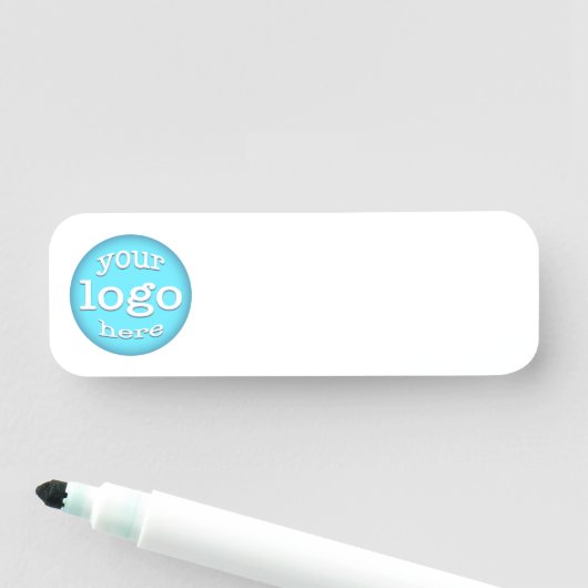 Custom Company Business Logo Herbruikbare Droog wi Naamplaatje (In situ)