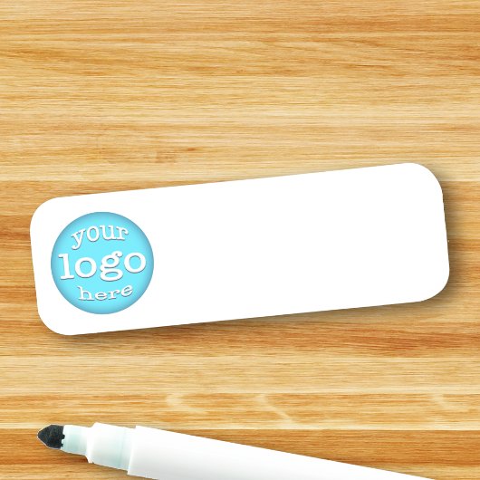 Custom Company Business Logo Herbruikbare Droog wi Naamplaatje