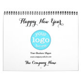 Custom Company Business Logo Kantoor 2026 Foto Kalender (Hoes)