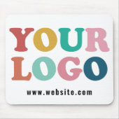 Custom Company Business Logo Muismat (Voorkant)