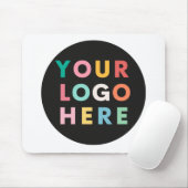 Custom Company Business Logo Muismat (Met muis)