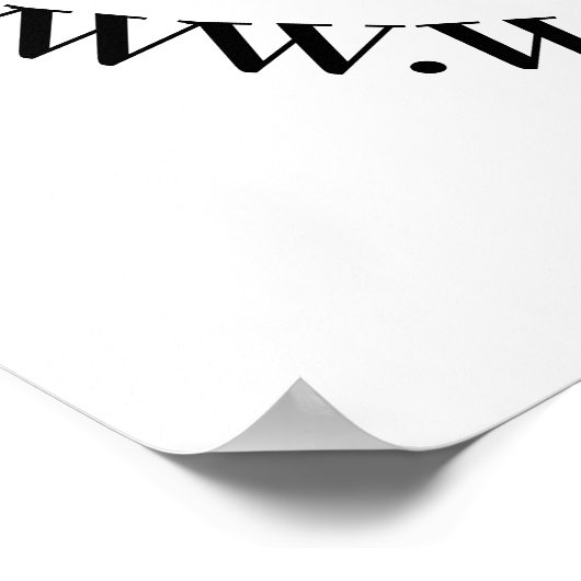 Custom Company Business Logo Poster (Hoek)