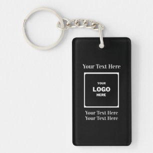 Custom Company Business Logo Professional Sleutelhanger