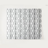 Custom Company Business Logo Professional Wandkleed (Voorkant (horizontaal))