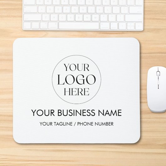 Custom Company Business Logo Promotional Modern Muismat