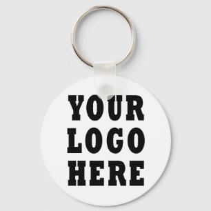Custom Company Business Logo Sleutelhanger