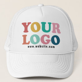 Custom Company Business Logo Trucker Hoed Pet