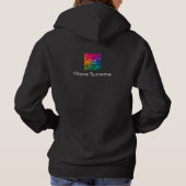 Custom Company Business Logo Women's Basic Hoodie (Achterkant)