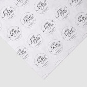 Custom Company Business Personal Logo Branding Tissuepapier (Detail)