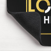 Custom Company Business Your Logo Here Promotional Muismat (Hoek)