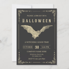 Custom Company Halloween Party Kaart