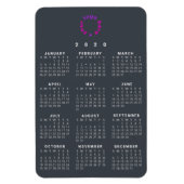 Custom Company Logo 2020 Calendar Business Kantoor Magneet (Verticaal)