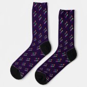 Custom Company Logo Branded Socks Example Sokken (Links)