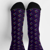 Custom Company Logo Branded Socks Example Sokken (Top)