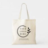 Custom Company Logo Budget Business Custom Cotton Tote Bag (Achterkant)