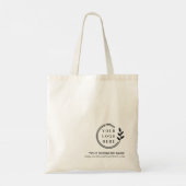 Custom Company Logo Budget Business Custom Cotton Tote Bag (Achterkant)