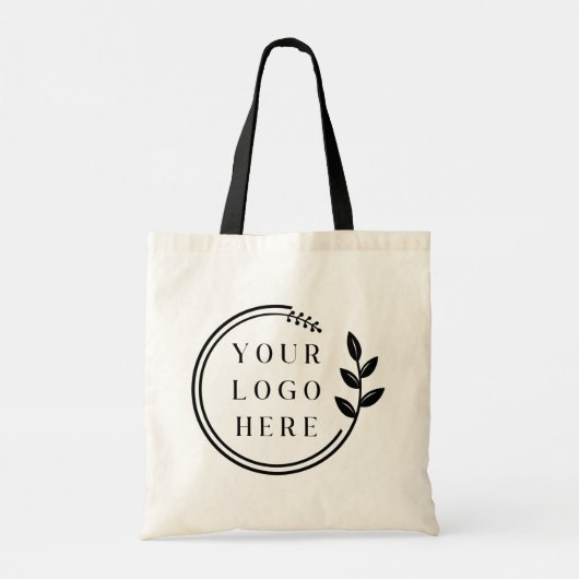 Custom Company Logo Budget Business Custom Cotton Tote Bag (Achterkant)
