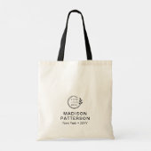 Custom Company Logo Budget Business Custom Name Tote Bag (Achterkant)