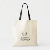 Custom Company Logo Budget Business Custom Name Tote Bag (Voorkant)