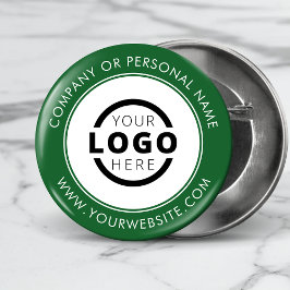Custom Company Logo Business Corporate Branded Ronde Button 5,7 Cm