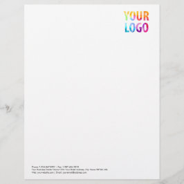 Custom Company Logo Business Corporate Briefhoofd