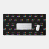 Custom Company Logo Business Desk Mat Kies Kleur (Keyboard & Muis)