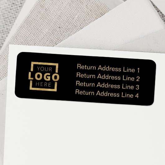 Custom Company Logo Business Etiket