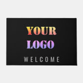 Custom Company Logo Business Kantoor Doormat Deurmat (Voorkant)