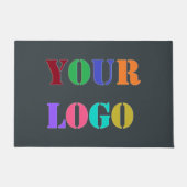 Custom Company Logo Business Kantoor Doormat Deurmat (Voorkant)