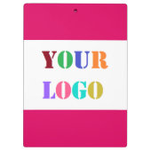 Custom Company Logo Business Klembord Uw Kleuren (Achterkant)