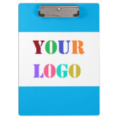 Custom Company Logo Business Klembord Uw Kleuren (Voorkant)