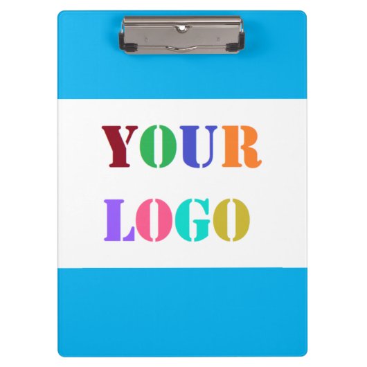 Custom Company Logo Business Klembord Uw Kleuren (Voorkant)