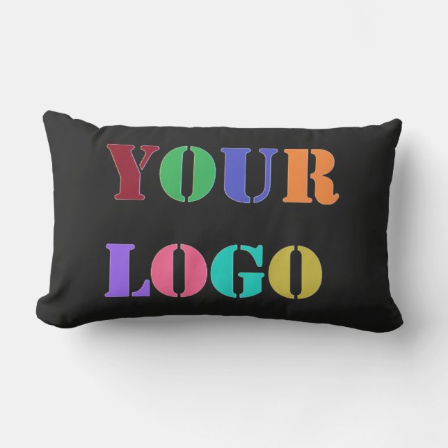Custom Company Logo Business Pillow - Kies kleur Buitenkussen (Voorkant)