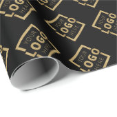 Custom Company Logo Business Promotion Gift Cadeaupapier (Rol Hoek)