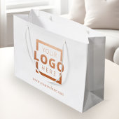 Custom Company Logo Business Promotion Gift Groot Cadeauzakje