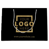 Custom Company Logo Business Promotion Gift Groot Cadeauzakje (Voorkant)