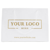 Custom Company Logo Business Promotion Gift Groot Cadeauzakje (Voorkant)