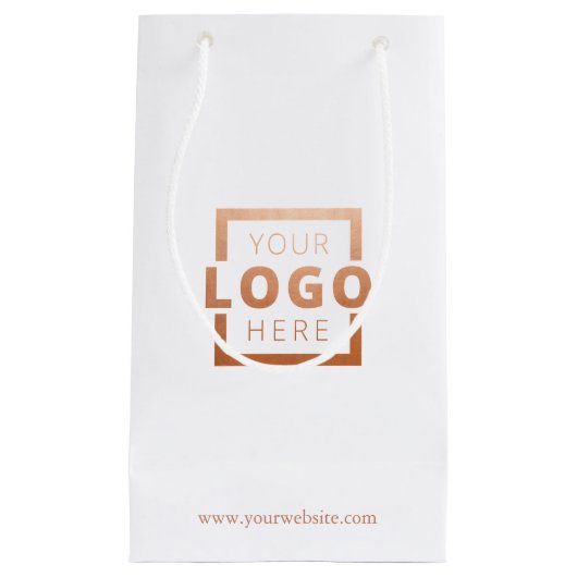 Custom Company Logo Business Promotion Gift Klein Cadeauzakje (Voorkant)