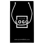 Custom Company Logo Business Promotion Gift Klein Cadeauzakje (Achterkant)