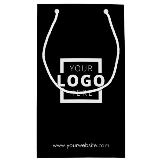 Custom Company Logo Business Promotion Gift Klein Cadeauzakje (Achterkant)