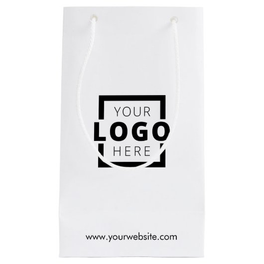 Custom Company Logo Business Promotion Gift Klein Cadeauzakje (Voorkant)