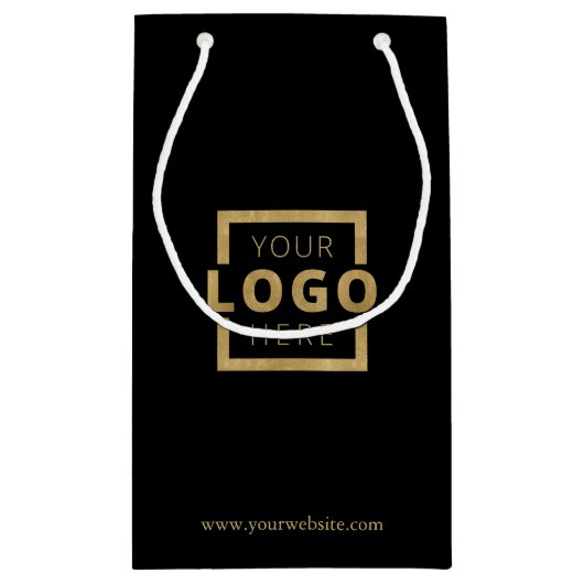 Custom Company Logo Business Promotion Gift Klein Cadeauzakje (Achterkant)