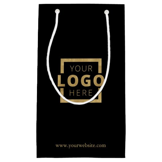 Custom Company Logo Business Promotion Gift Klein Cadeauzakje (Voorkant)