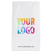 Custom Company Logo Business Promotion Gift Klein Cadeauzakje (Voorkant)