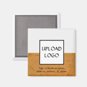 Custom Company Logo Business Promotion Gift Magneet (Voorkant / Achterkant)