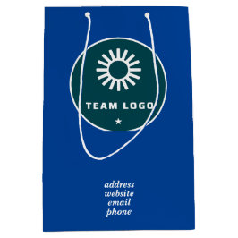 Custom Company Logo Business Promotion Gift Medium Cadeauzakje