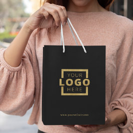 Custom Company Logo Business Promotion Gift Medium Cadeauzakje