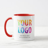 Custom Company Logo Business Promotion Gift Mok (Links)