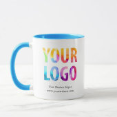 Custom Company Logo Business Promotion Gift Mok (Links)