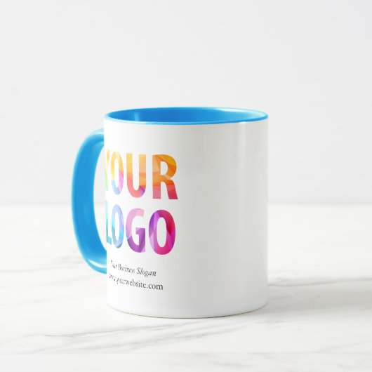 Custom Company Logo Business Promotion Gift Mok (Voorkant links)